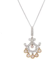 Diana M. Jewels - Fine Jewelry 18k Two-tone 2.02 Ct. Tw. Diamond Necklace - Lyst