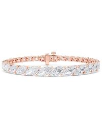 Lab Grown Diamonds - 14K 13.00 Ct. Tw. Lab-Grown Diamond Bracelet - Lyst