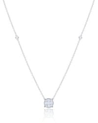 Diana M. Jewels - 14k 0.17 Ct. Tw. Diamond Necklace - Lyst