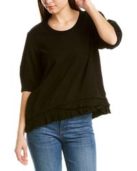 Wilt Slouch Femme Sweatshirt - Black