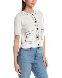 Ellen Tracy - Knit Cardigan - Lyst