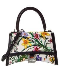 Gucci - X Balenciaga Hourglass Small Canvas & Leather Shoulder Bag - Lyst