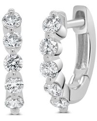 Sabrina Designs - 14k 0.40 Ct. Tw. Diamond Huggie Earrings - Lyst