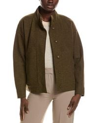 Eileen Fisher - Knit Wool Jacket - Lyst