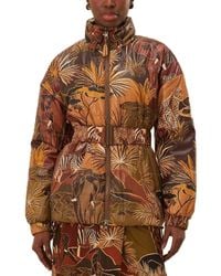 FARM Rio - Savana Dream Reversible Puffer Jacket - Lyst
