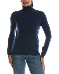 Forte - Basic Turtleneck 100% Cashmere Pullover - Lyst
