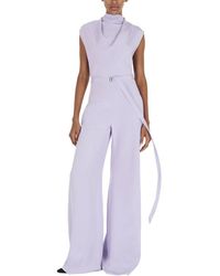 Adam Lippes - Blythe Silk Jumpsuit - Lyst
