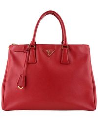 Prada - Saffiano Leather Double Zip Lux Tote Xl (Authentic Pre-Loved) - Lyst