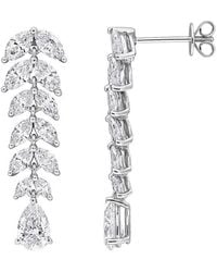 Created Forever - 14K 1.48 Ct. Tw. Lab-Grown Diamond Drop Earrings - Lyst