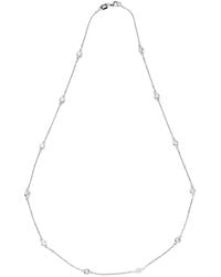 Suzy Levian - 14k 1.30 Ct. Tw. Diamond Station Necklace - Lyst