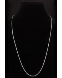 Italian Gold - 14K Figaro Link Chain Necklace - Lyst