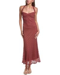 Bardot - Mariko Halter Neck Maxi Dress - Lyst