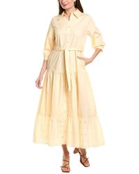 Garrie B - Maxi Shirtdress - Lyst