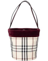 Burberry - ! Bucket Tote - Lyst