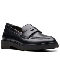 Clarks - Splend Edge Leather Loafer - Lyst