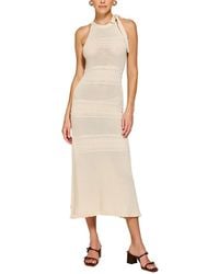 Line & Dot - Azie Crochet Midi Dress - Lyst