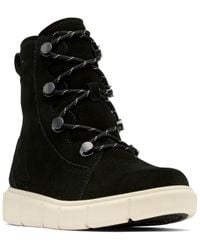 Sorel - Explorer Iii Joan Waterproof Suede Boot - Lyst