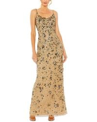Mac Duggal - Embellished Scoop Neck Evening Gown - Lyst