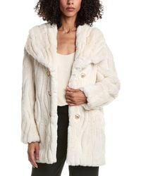 Joseph Ribkoff - Faux Fur Textured Coat - Lyst