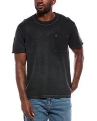 ATM - Pique Crewneck T-Shirt - Lyst
