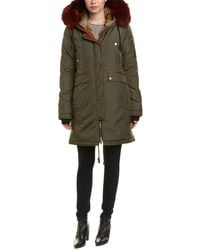 Nicole Benisti Brera Leather-trim Down Coat - Multicolour