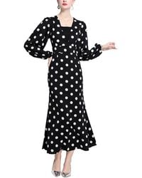 Kaimilan - Long Printed Dress - Lyst