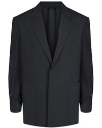 Givenchy - Boxy Fit Single-Button Wool-Blend Blazer - Lyst