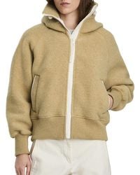 Canada Goose - Chilliwack Wool-Blend Fleece Bomber Jacket - Lyst