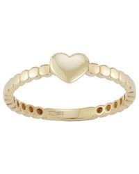 Ember Fine Jewelry - 14k Heart Ring - Lyst