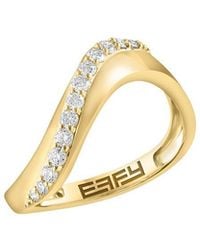 Effy Fine Jewelry - 14K 0.24 Ct. Tw. Diamond Ring - Lyst