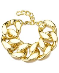 Adornia - Lightweight Chunky Curb Chain Bracelet - Lyst