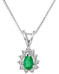LEVARON - 14K 0.15 Ct. Tw. Diamond Necklace - Lyst