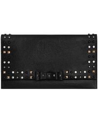Rebecca Minkoff - Bowie Studded Leather Wallet Clutch - Lyst