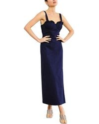 Line & Dot Kira Maxi Dress in Purple | Lyst