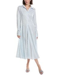 HL Affair - Long Sleeve Midi Dress - Lyst