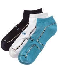 BOSS - Boss Set Of 3 Iconic Plush Sock - Lyst