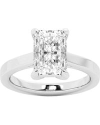 Lab Grown Diamonds - 14K 3.00 Ct. Tw. Lab-Grown Diamond Solitaire Engagement Ring - Lyst