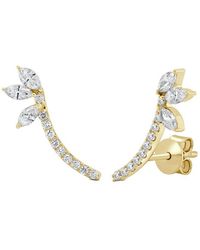 Sabrina Designs - 14k 0.55 Ct. Tw. Diamond Climber Earrings - Lyst