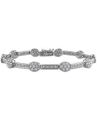 Rina Limor - 14K 1.71 Ct. Tw. Diamond Station Bracelet - Lyst