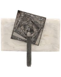 TIRAMISU - Graphic Minaudiere Box Clutch - Lyst