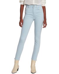 7 For All Mankind - Ultra High Rise Skinny Ankle Pe1 Jean - Lyst