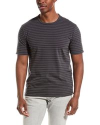 Vince - Garment Dye Fleck Stripe T-shirt - Lyst