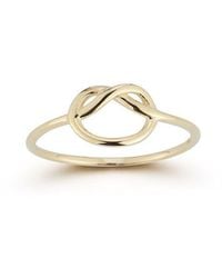Ember Fine Jewelry - 14k Knot Ring - Lyst