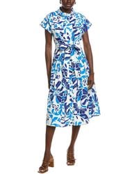 Gracia - Floral Seaport Midi Dress - Lyst