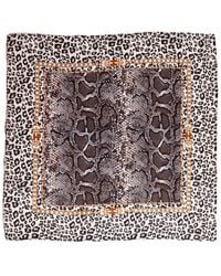 Blue Pacific - Safari Silk Square Neckerchief - Lyst