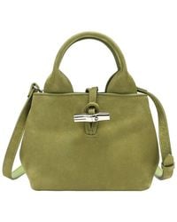 Tiffany & Fred Paris - Tiffany And Fred Paris Elegant Mini Suede Leather Satchel - Lyst