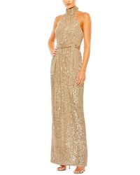 Mac Duggal - Slit Long Dress - Lyst
