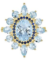 Kai Fine Jewelry - 14K 3.50 Ct. Tw. Gemstone Cocktail Ring - Lyst