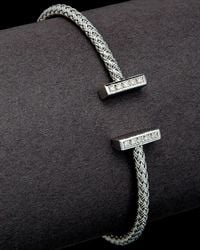 Meshmerise - 0.15 Ct. Tw. Diamond Cuff - Lyst