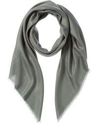 Givenchy - 4G Square Large Wool & Silk-Blend Scarf - Lyst